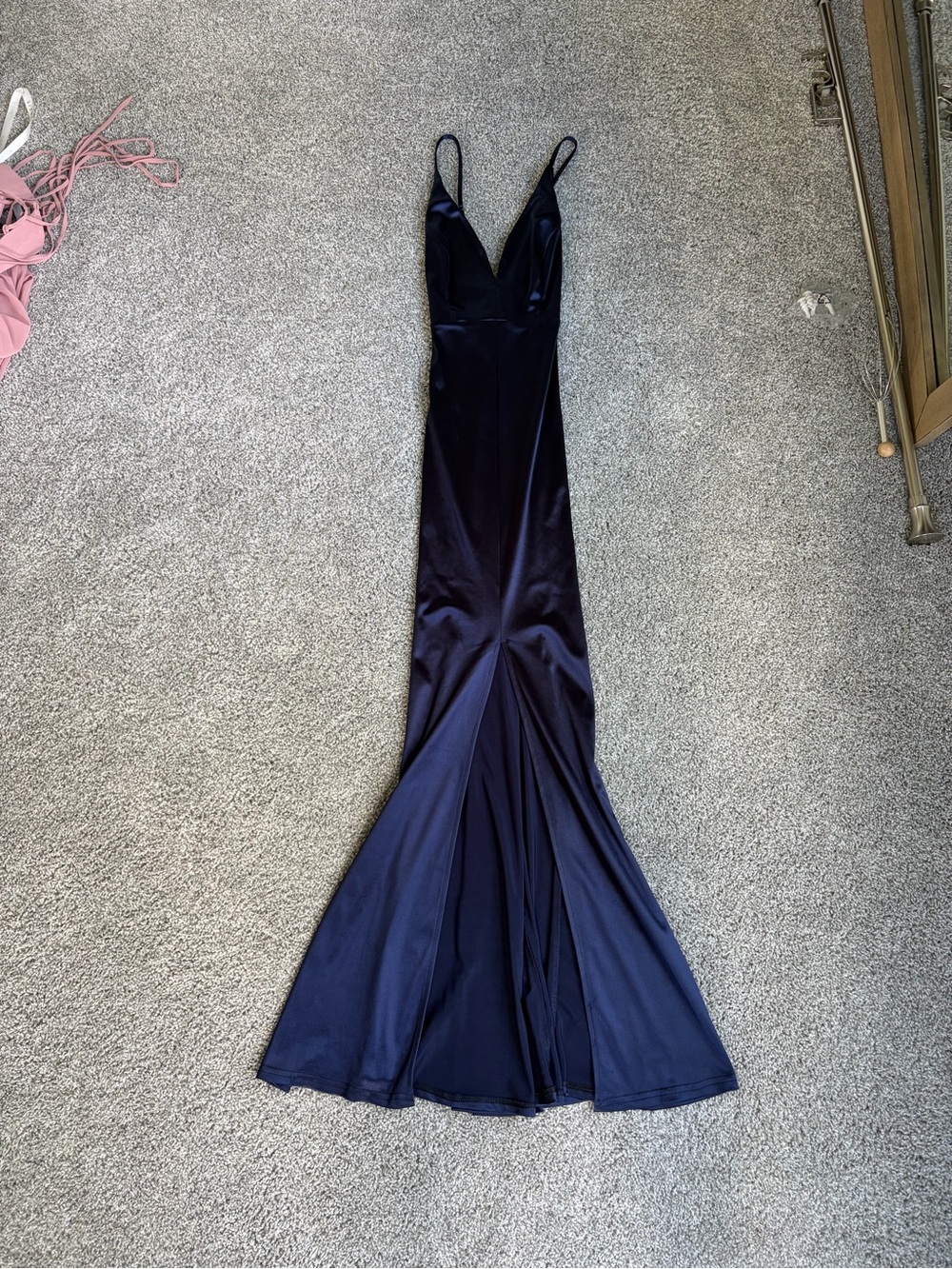 Windsor Navy Blue Cross Back Formal Dress Women’s Size Small S